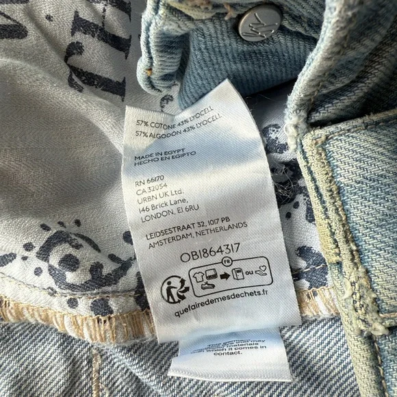 We the Free | Sheer Luck Wide-Leg Jeans | 28 | Bright Eyes - Picture 8 of 8